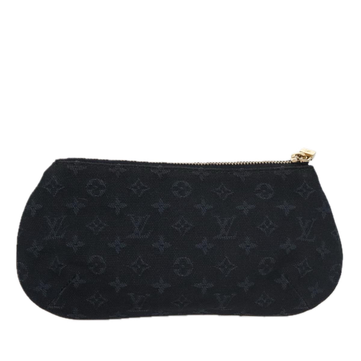 LOUIS VUITTON Monogram Mini Ansophie Pouch TST Blue M92697 LV Auth 105191