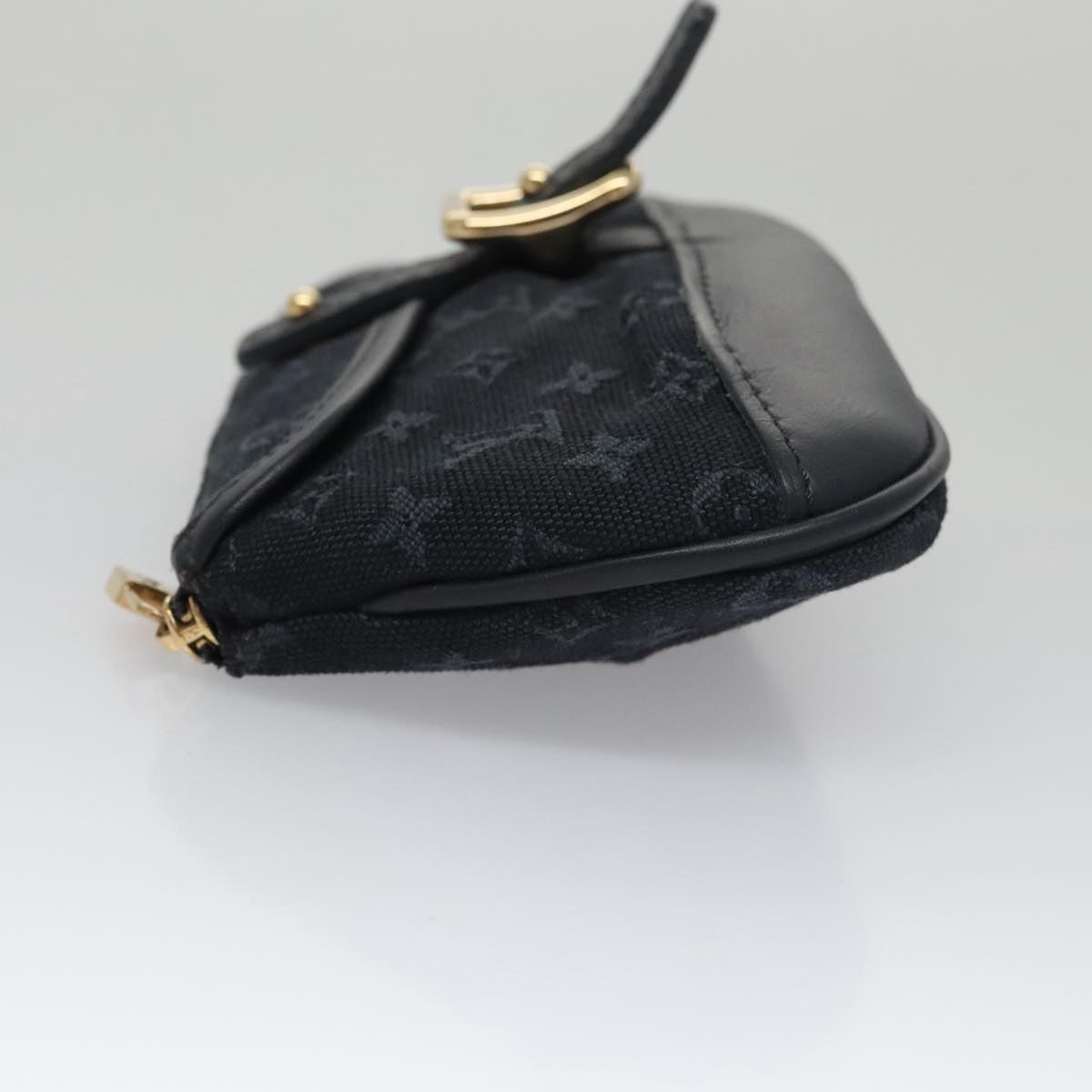 LOUIS VUITTON Monogram Mini Ansophie Pouch TST Blue M92697 LV Auth 105191