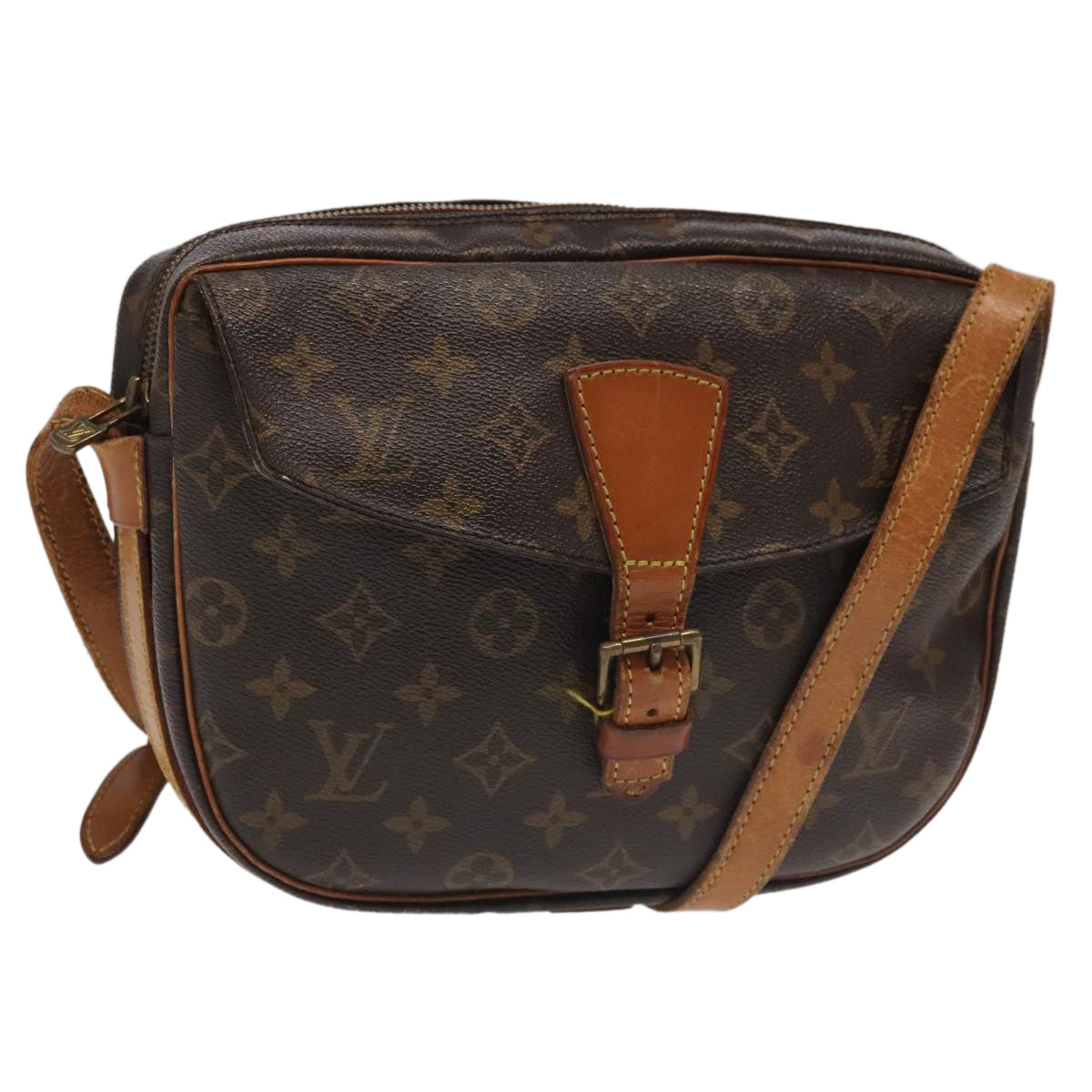 LOUIS VUITTON Monogram Jeune Fille GM Shoulder Bag M51225 LV Auth 105244