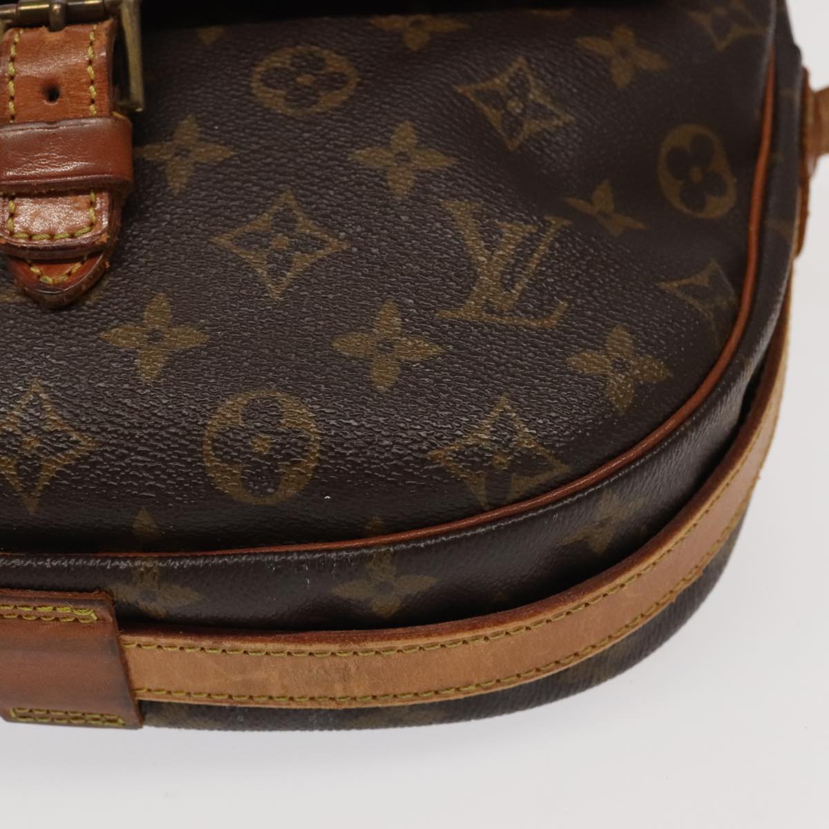 LOUIS VUITTON Monogram Jeune Fille GM Shoulder Bag M51225 LV Auth 105244