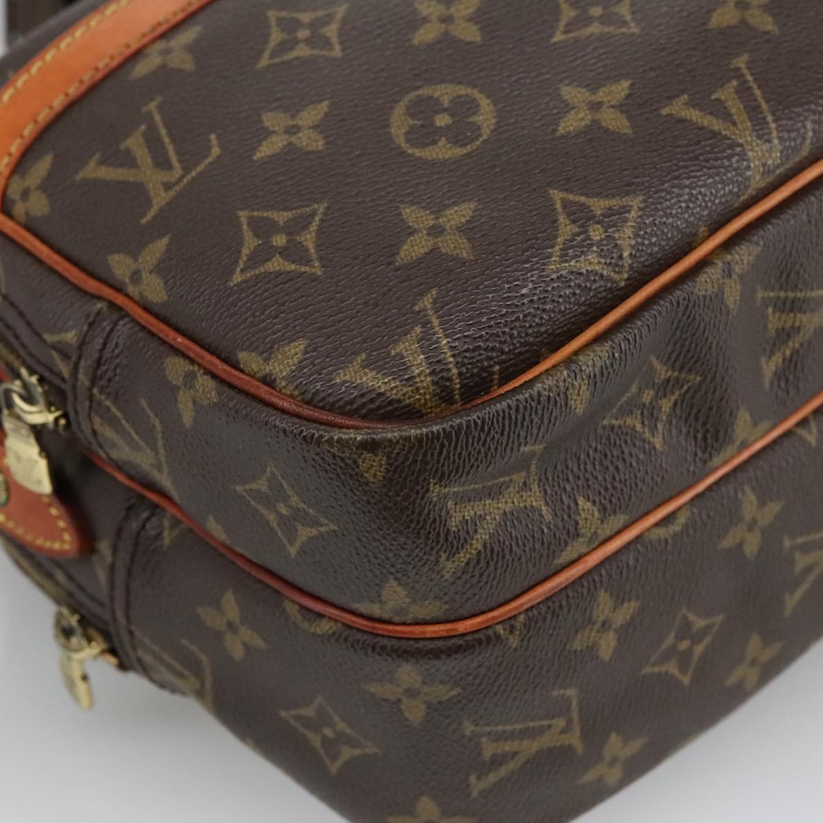 LOUIS VUITTON Monogram Reporter PM Shoulder Bag M45254 LV Auth 105250