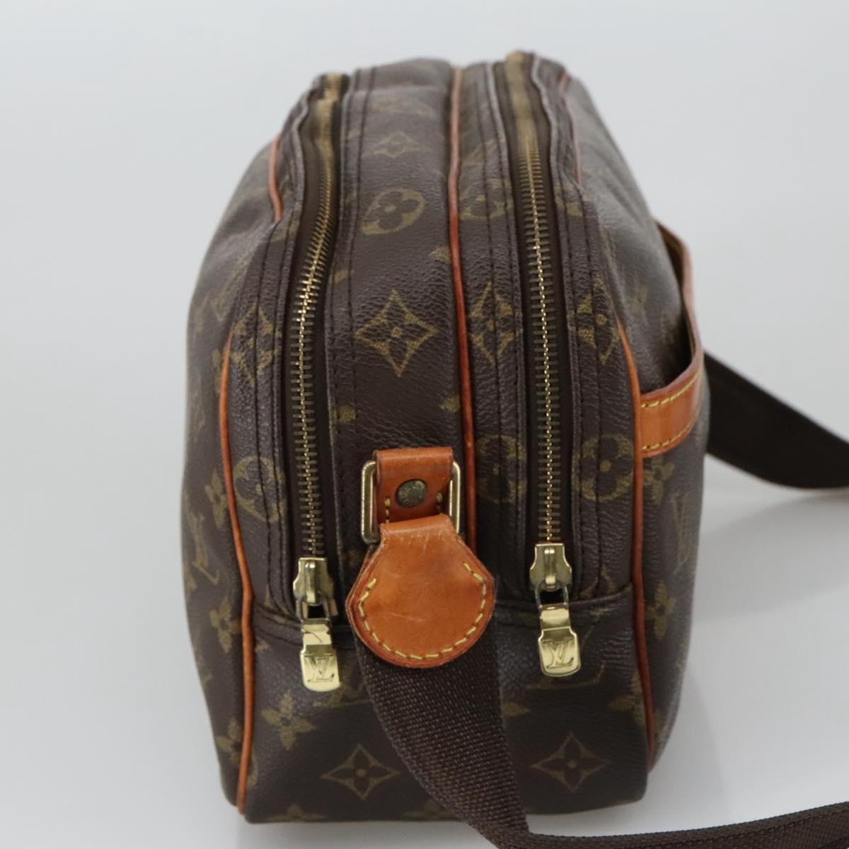 LOUIS VUITTON Monogram Reporter PM Shoulder Bag M45254 LV Auth 105250