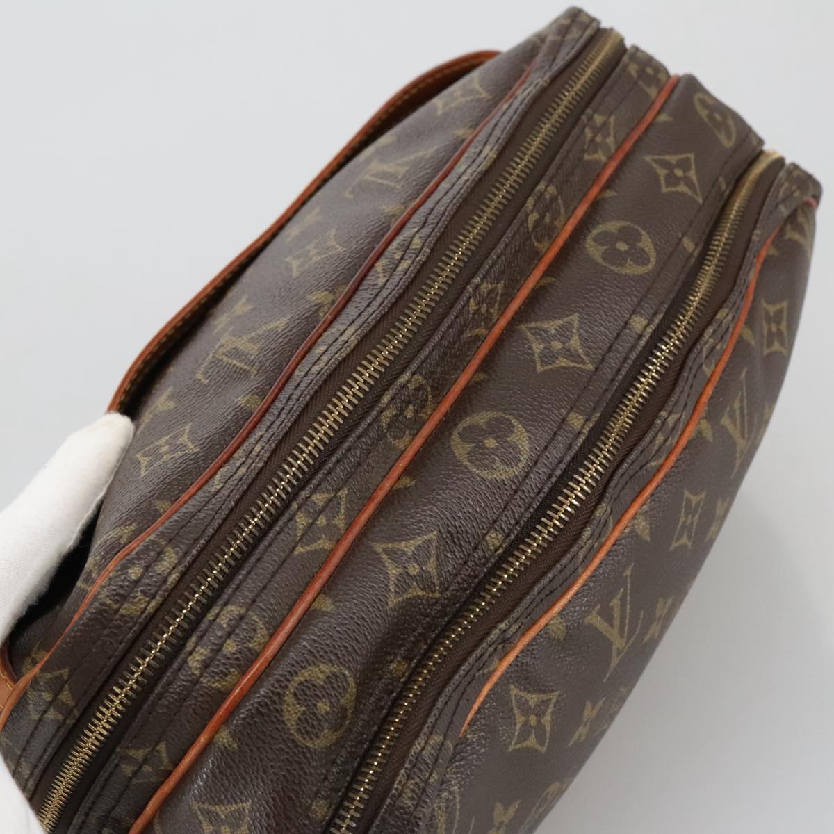 LOUIS VUITTON Monogram Reporter PM Shoulder Bag M45254 LV Auth 105250