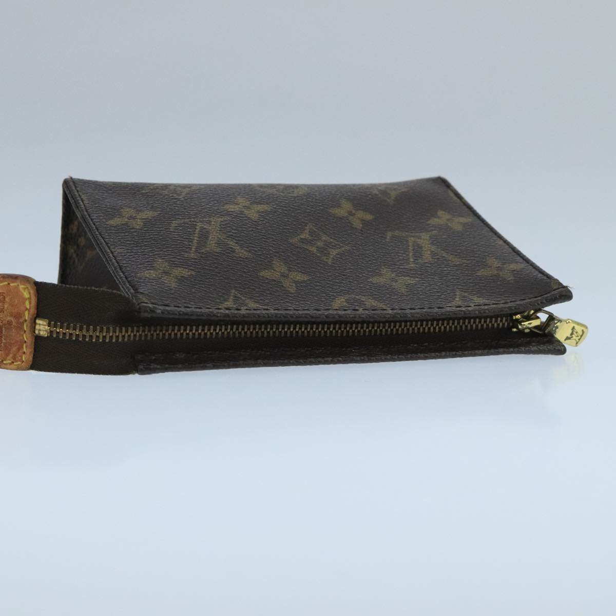 LOUIS VUITTON Monogram Poche Toilette 15 Pouch M47546 LV Auth 105340
