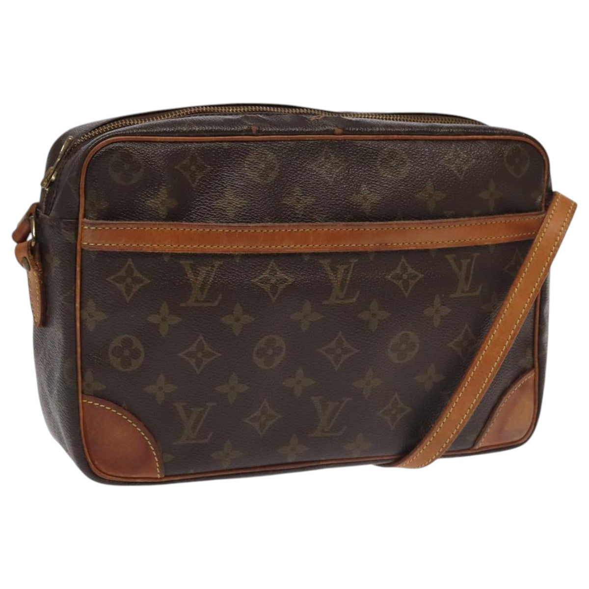 LOUIS VUITTON Monogram Trocadero 30 Shoulder Bag M51272 LV Auth 105361