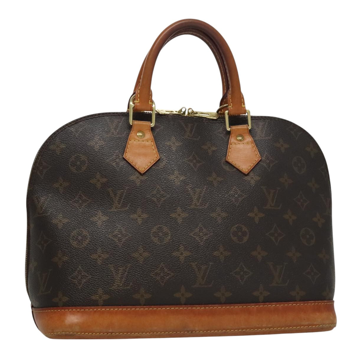 LOUIS VUITTON Monogram Alma Hand Bag M51130 LV Auth 105390