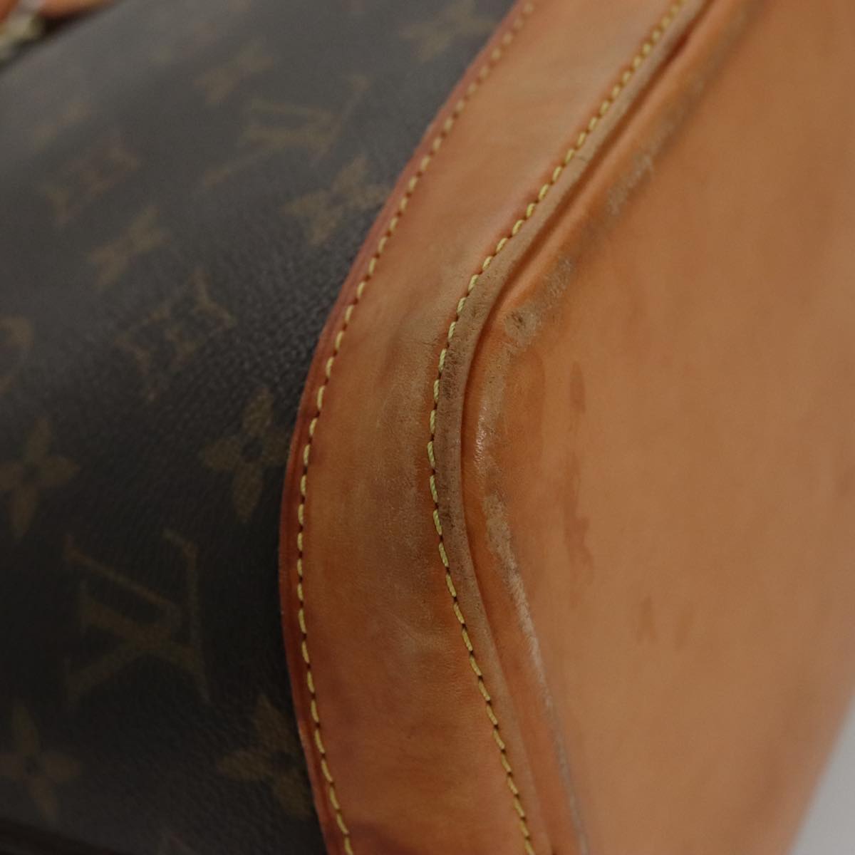 LOUIS VUITTON Monogram Alma Hand Bag M51130 LV Auth 105390