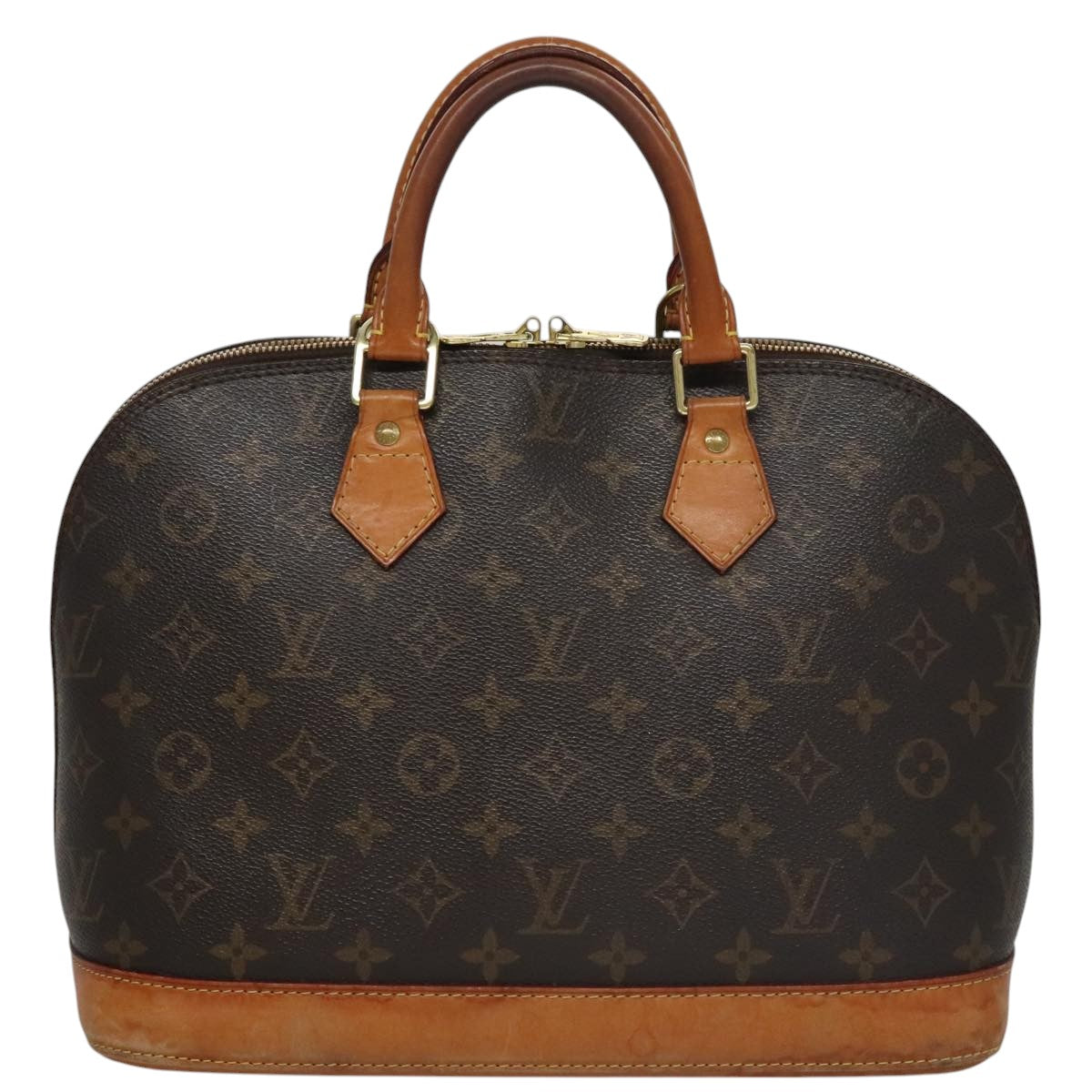 LOUIS VUITTON Monogram Alma Hand Bag M51130 LV Auth 105390