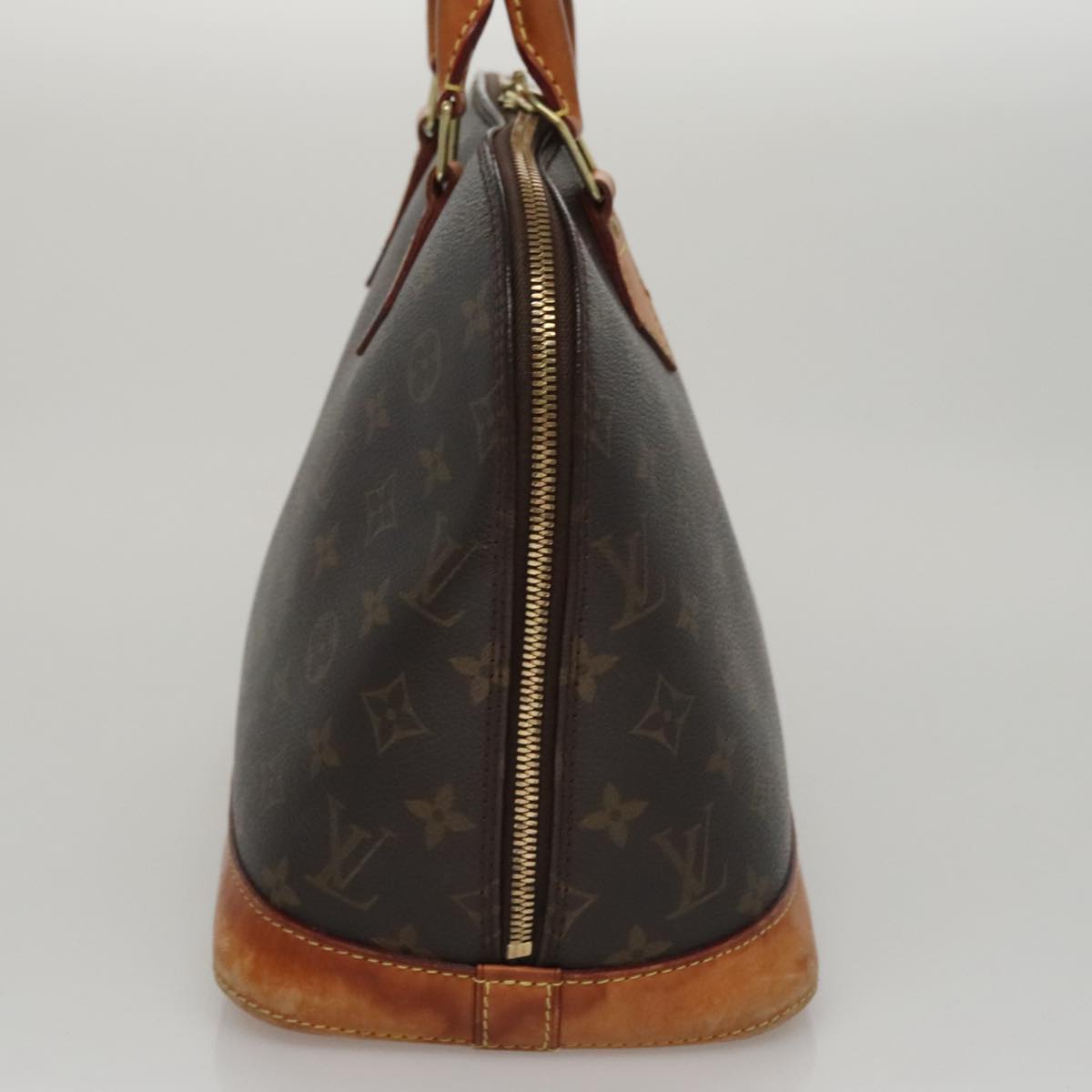 LOUIS VUITTON Monogram Alma Hand Bag M51130 LV Auth 105390