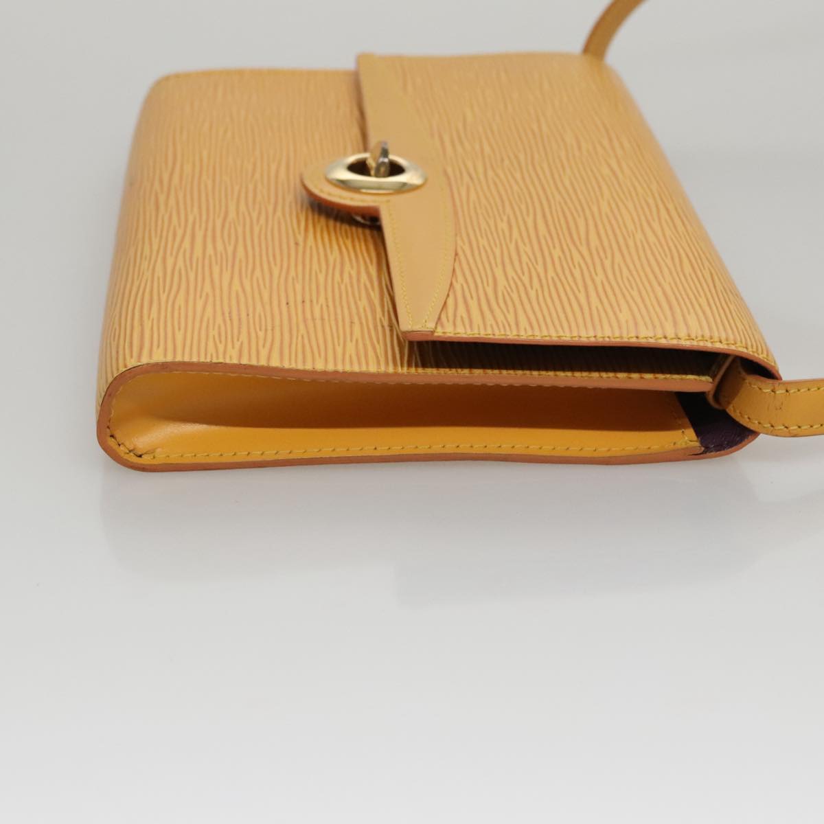 LOUIS VUITTON Epi Arsch Shoulder Bag Yellow M52579 LV Auth 105392