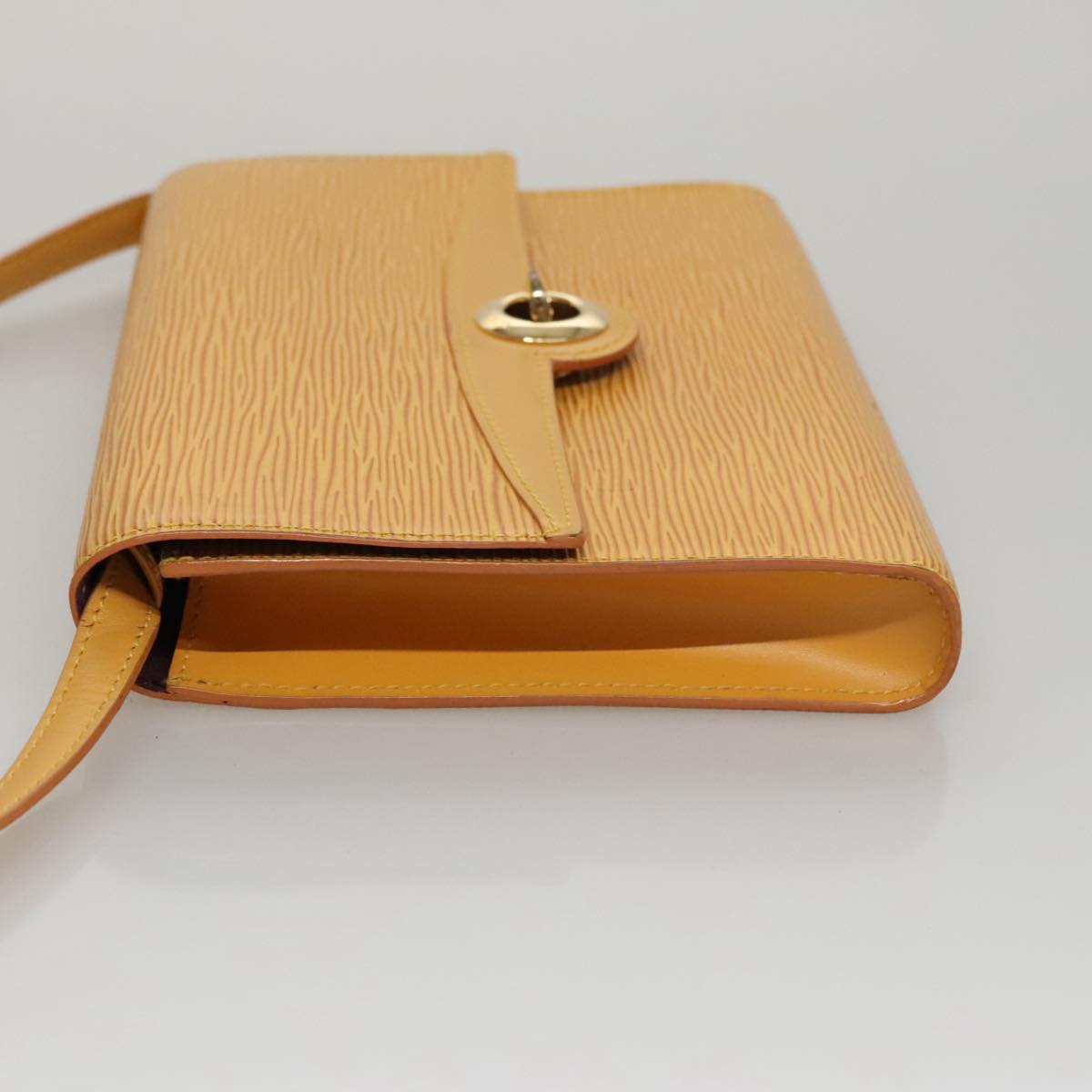 LOUIS VUITTON Epi Arsch Shoulder Bag Yellow M52579 LV Auth 105392