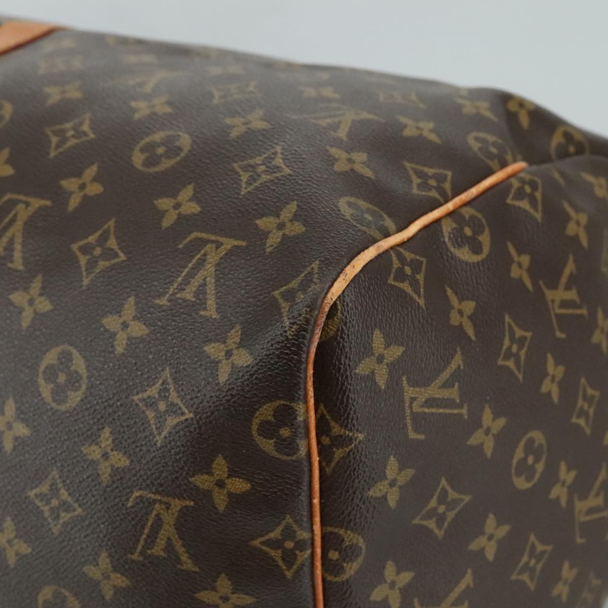 LOUIS VUITTON Monogram Keepall 55 Boston Bag M41424 LV Auth 105412