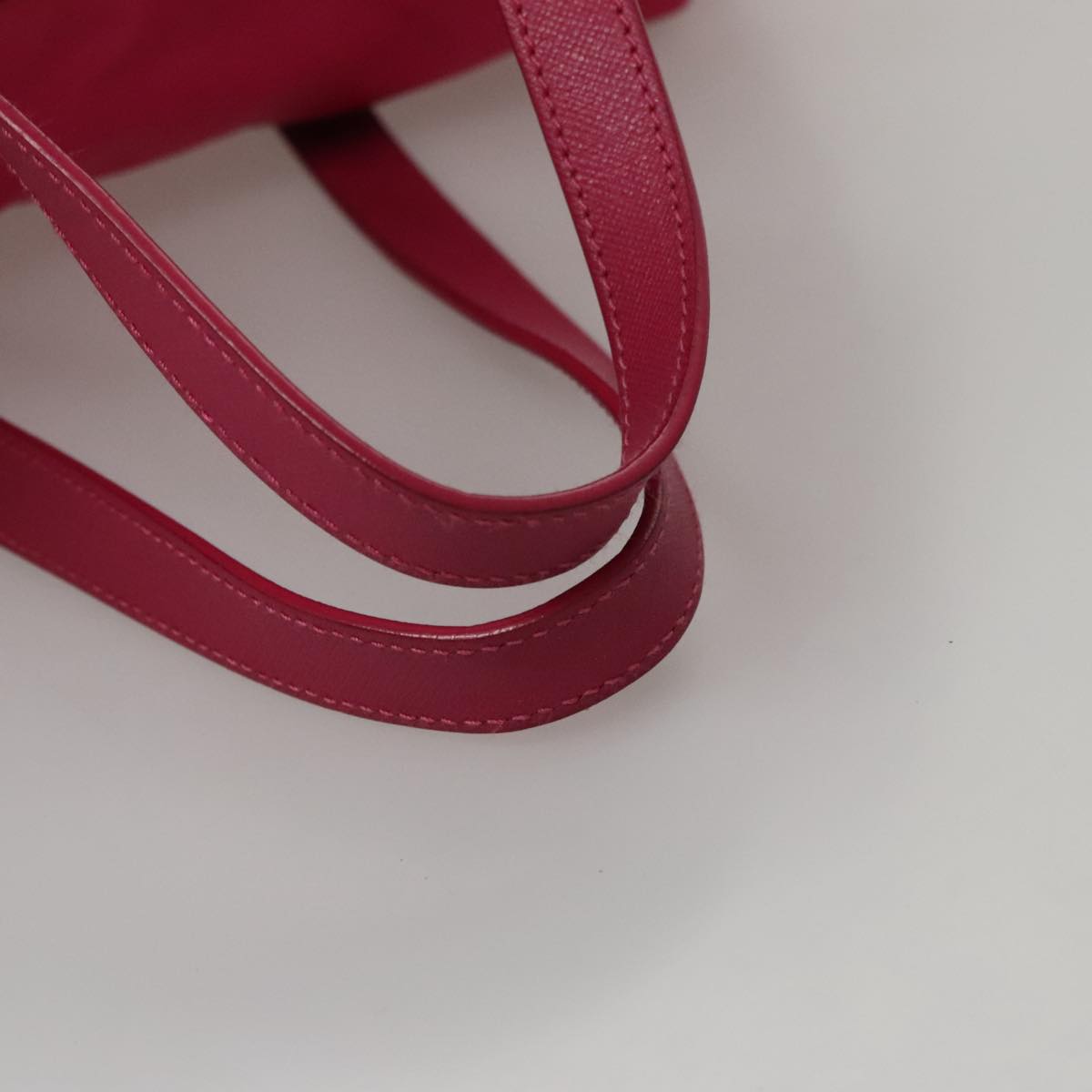 PRADA Hand Bag Nylon 2way Pink Auth 105452V