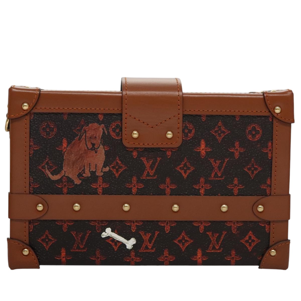 LOUIS VUITTON Catgram Petit Maru NM Shoulder Bag M44407 LV Auth 105481S