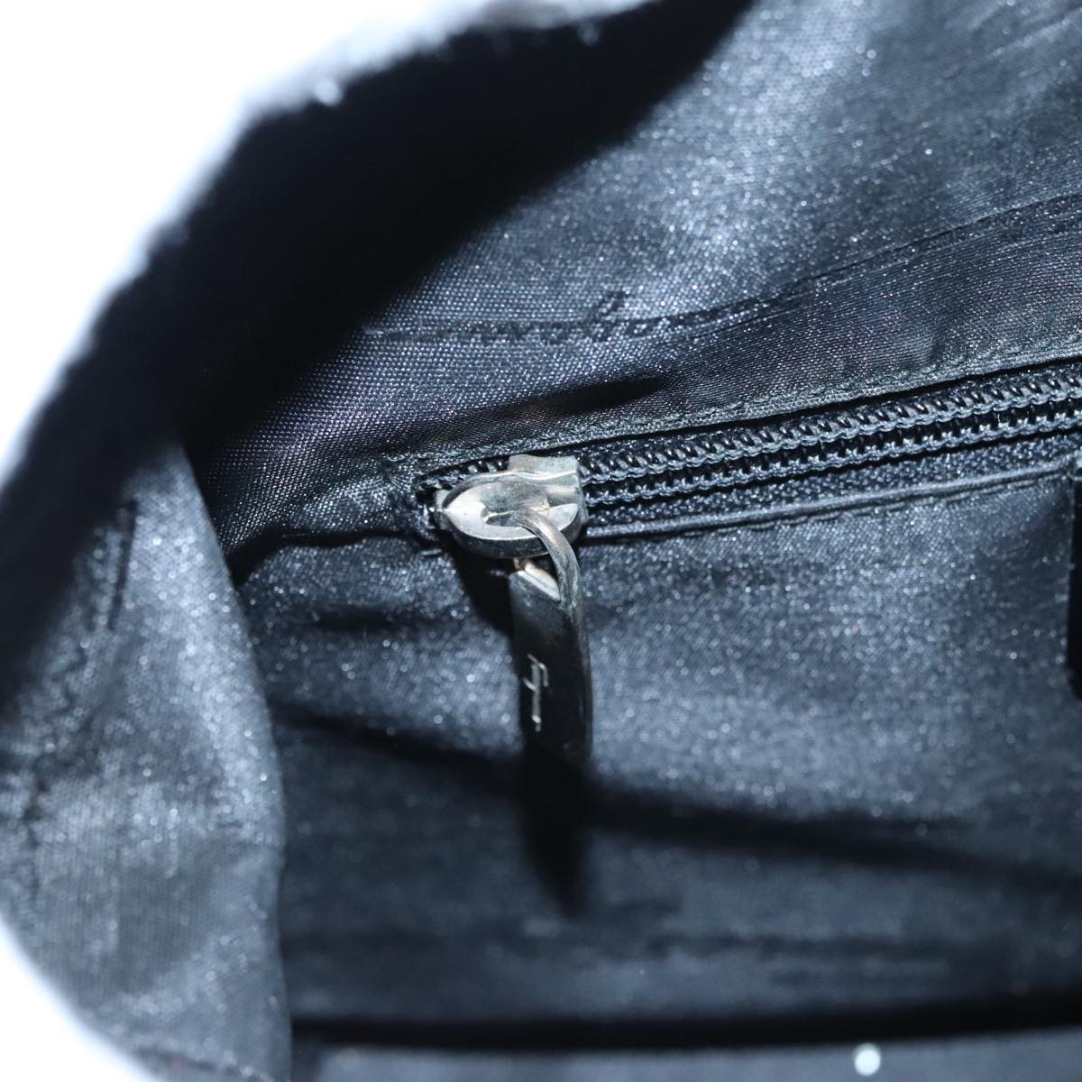 Salvatore Ferragamo Hand Bag Leather Light Blue Auth 105502