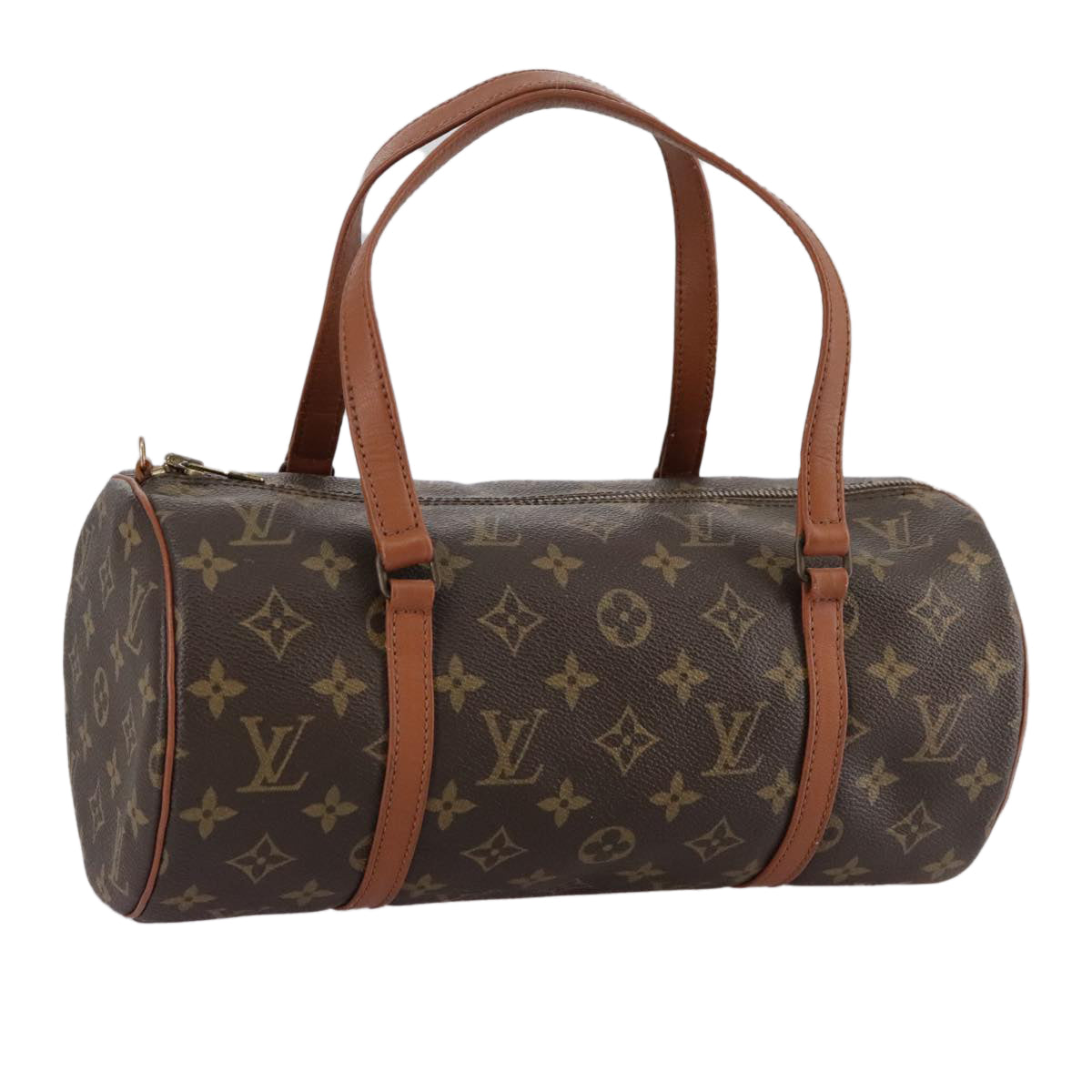 LOUIS VUITTON Monogram Papillon 30 Hand Bag M51385 LV Auth 105527