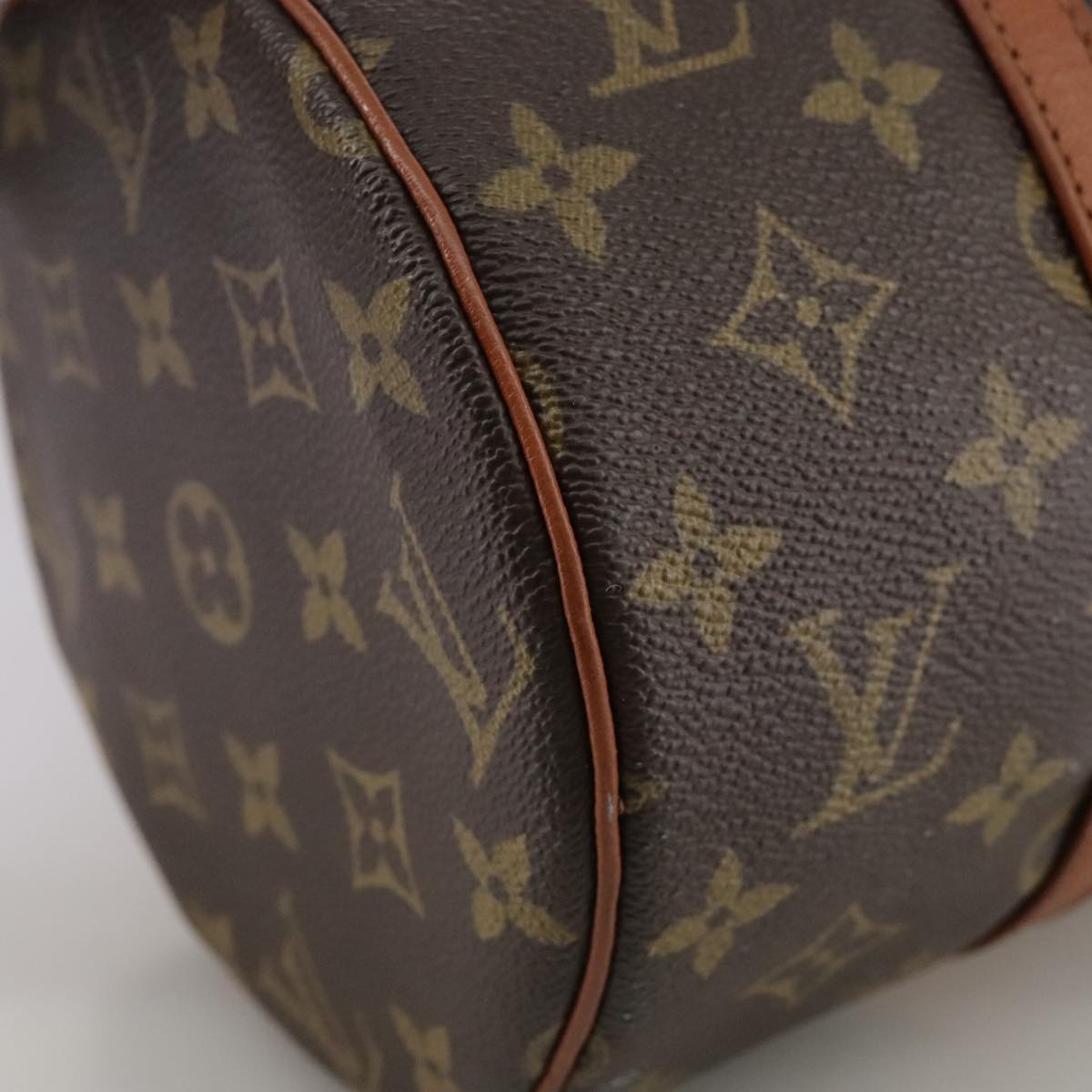 LOUIS VUITTON Monogram Papillon 30 Hand Bag M51385 LV Auth 105527