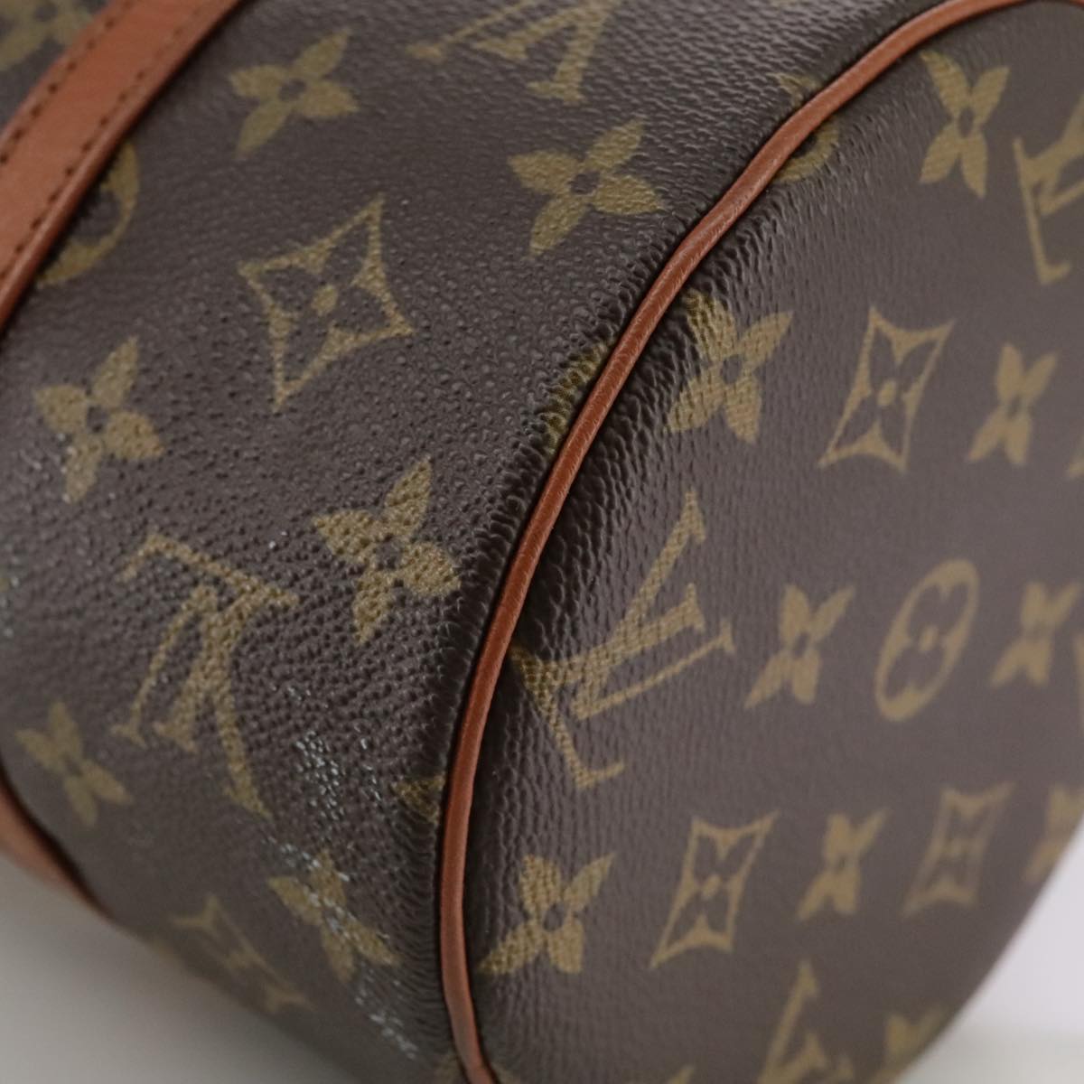 LOUIS VUITTON Monogram Papillon 30 Hand Bag M51385 LV Auth 105527