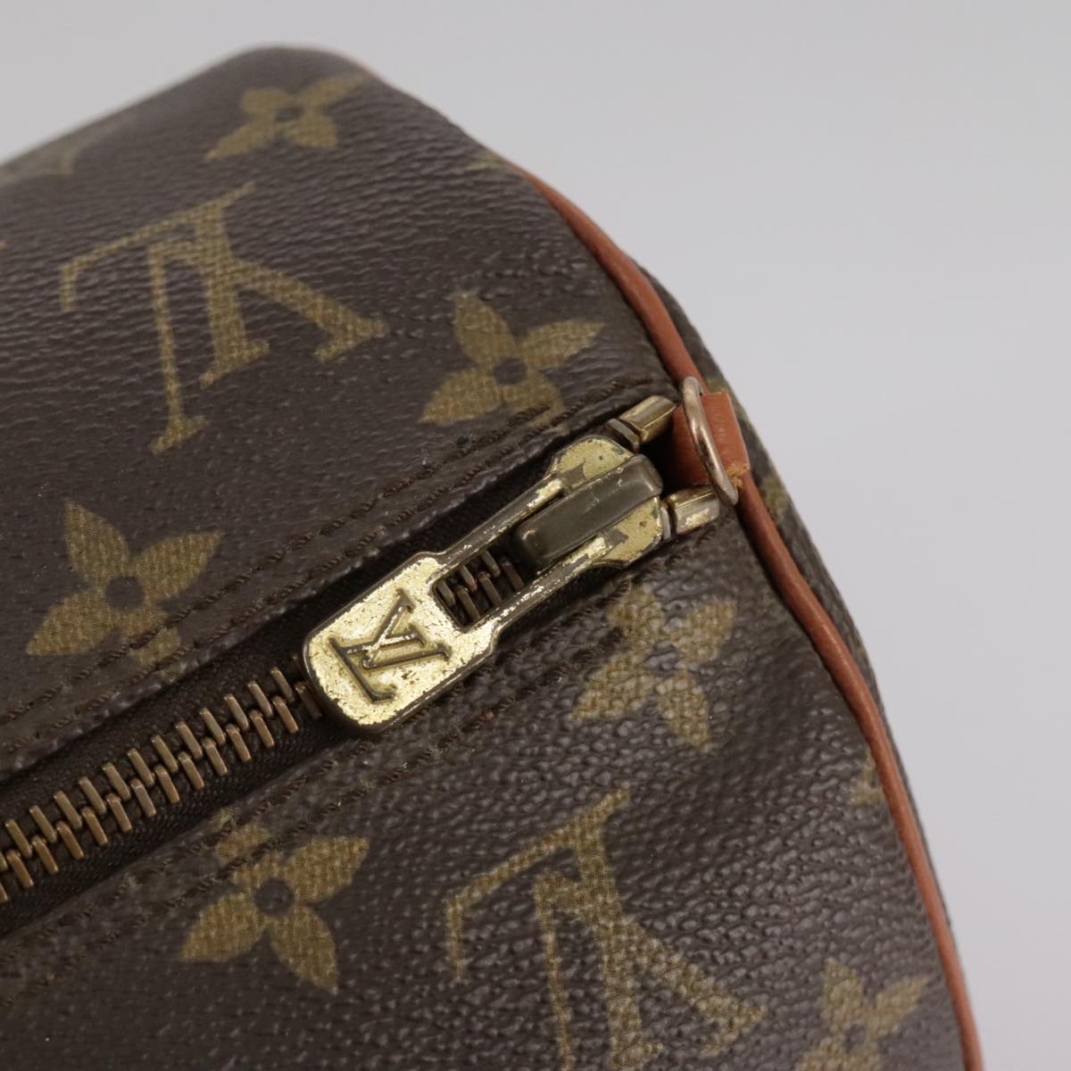 LOUIS VUITTON Monogram Papillon 30 Hand Bag M51385 LV Auth 105527