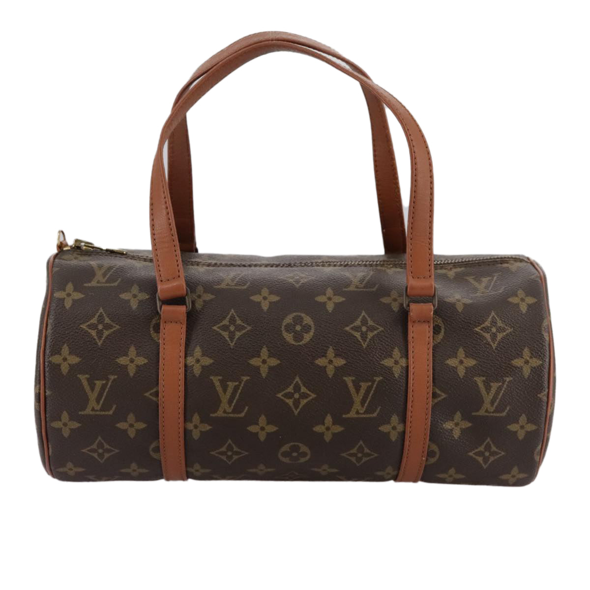 LOUIS VUITTON Monogram Papillon 30 Hand Bag M51385 LV Auth 105527