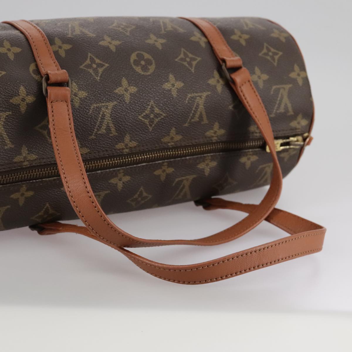 LOUIS VUITTON Monogram Papillon 30 Hand Bag M51385 LV Auth 105527