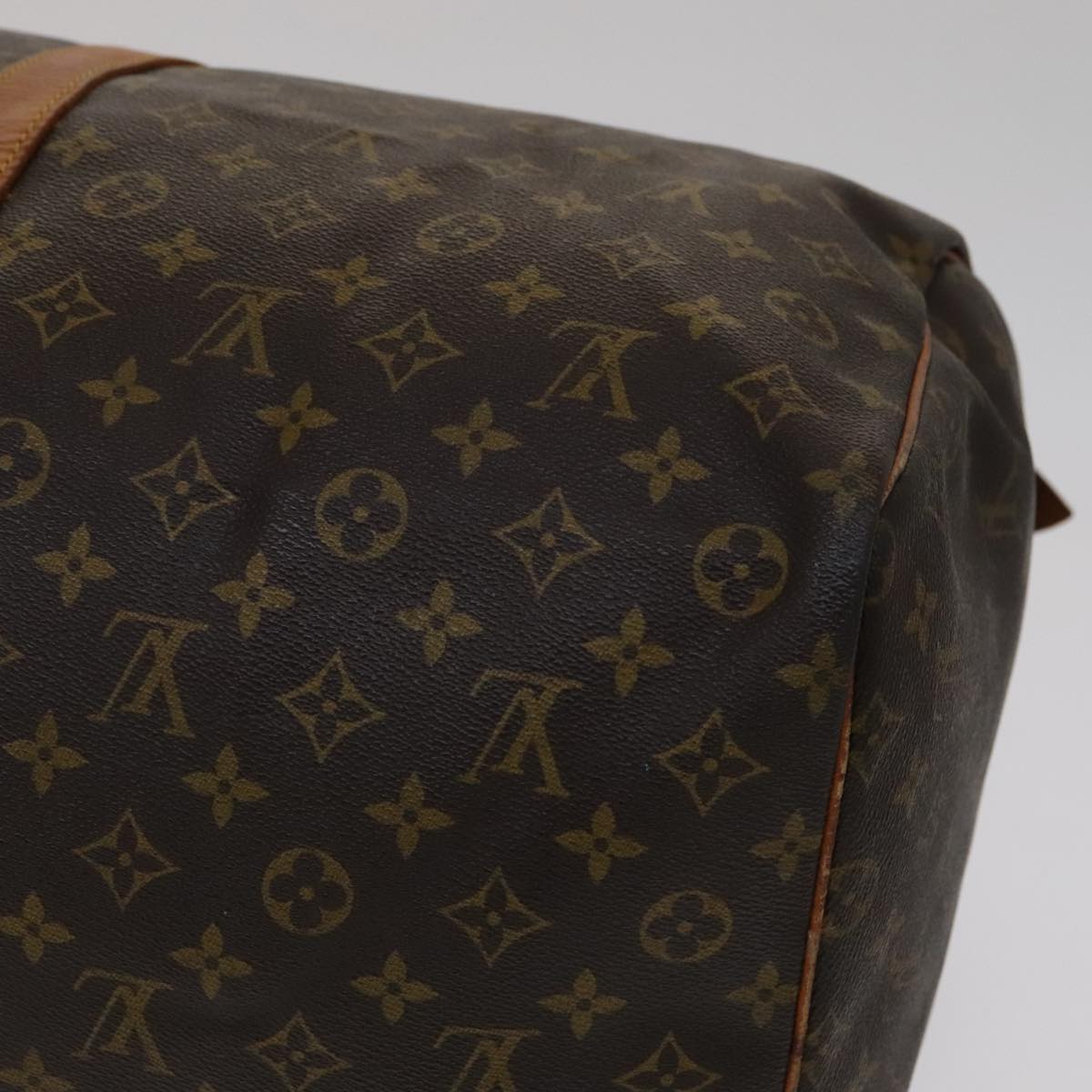 LOUIS VUITTON Monogram Keepall 60 Boston Bag M41422 LV Auth 105538