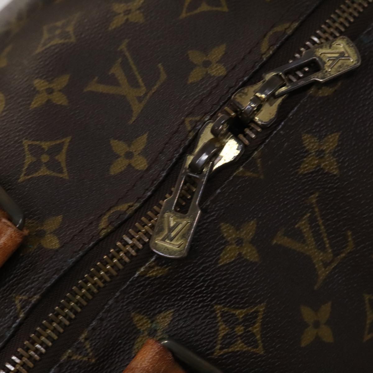 LOUIS VUITTON Monogram Keepall 60 Boston Bag M41422 LV Auth 105538