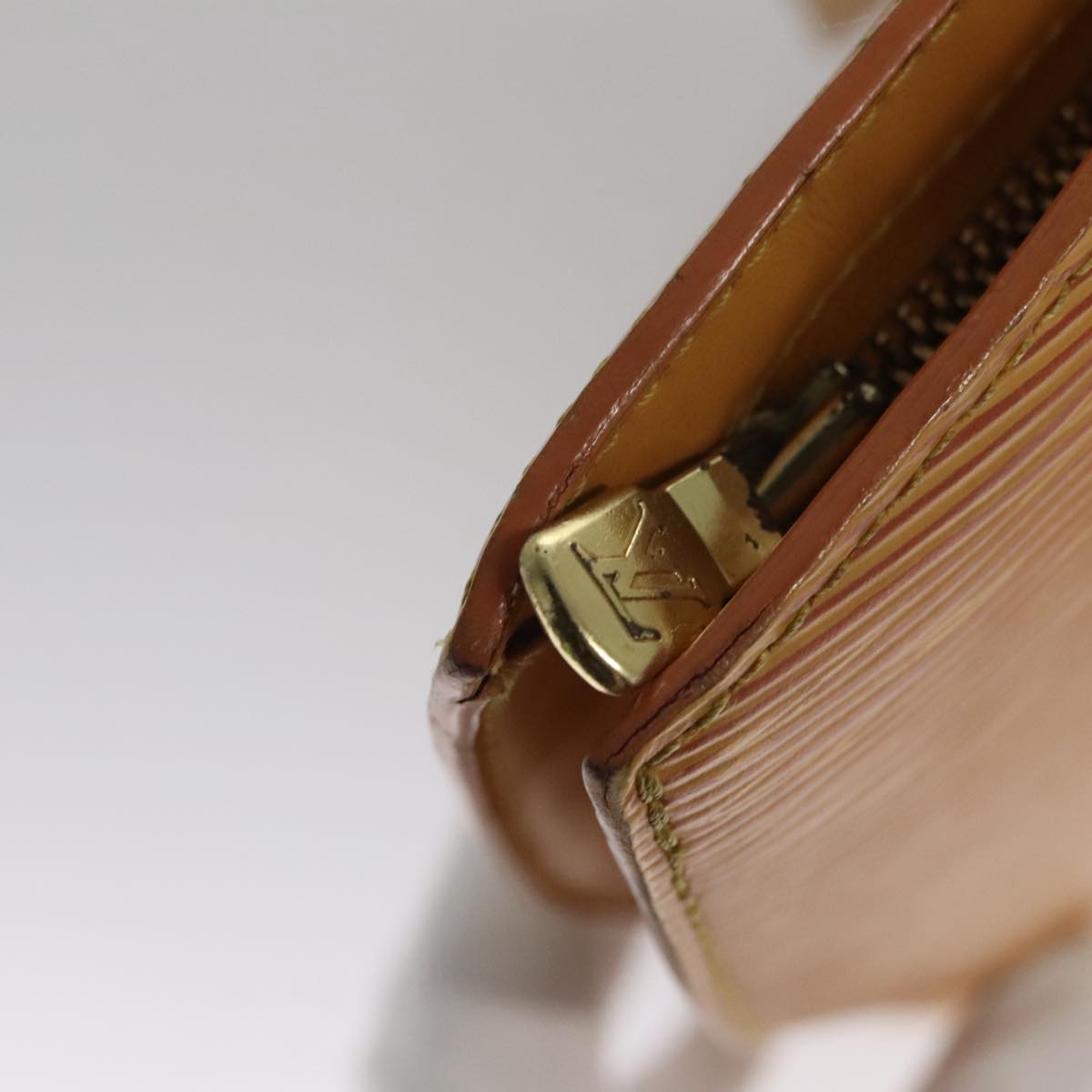 LOUIS VUITTON Epi Saint Jacques Hand Bag Yellow M52279 LV Auth 105583