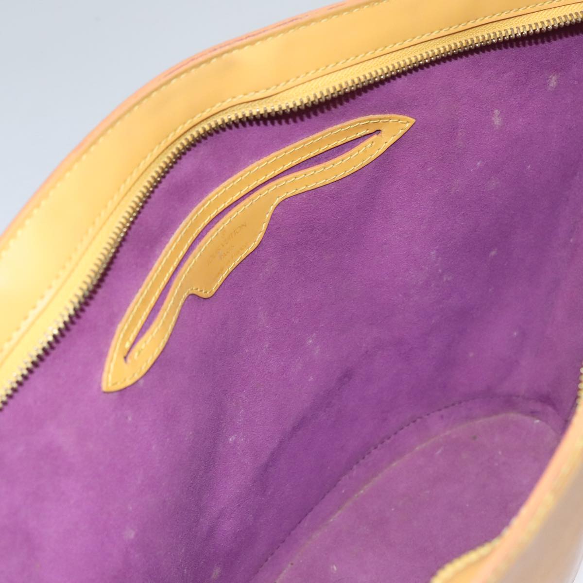 LOUIS VUITTON Epi Saint Jacques Hand Bag Yellow M52279 LV Auth 105583