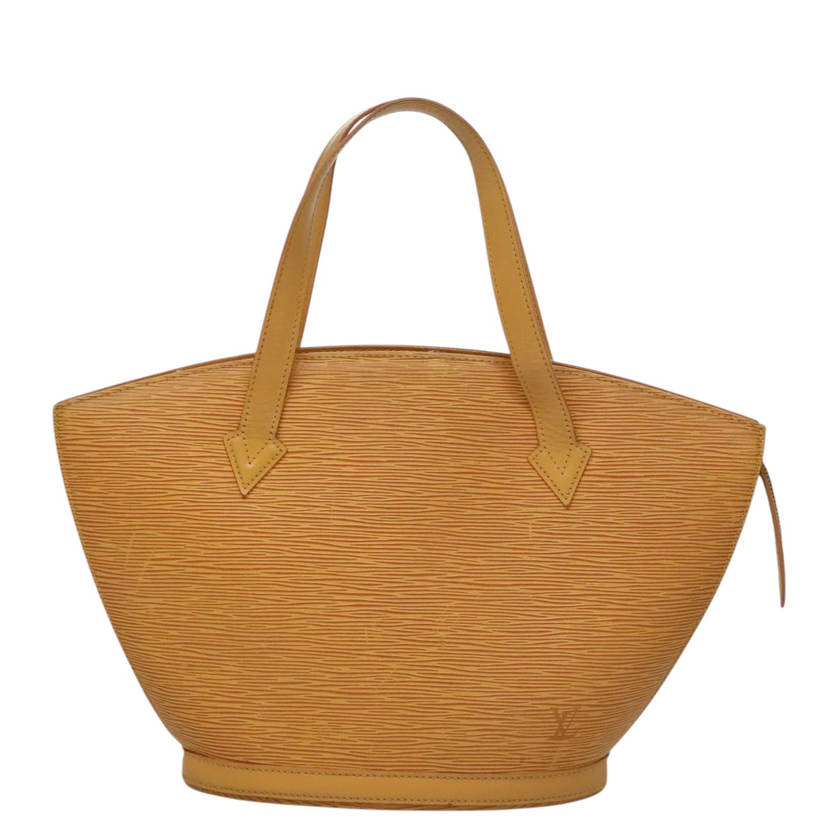 LOUIS VUITTON Epi Saint Jacques Hand Bag Yellow M52279 LV Auth 105583