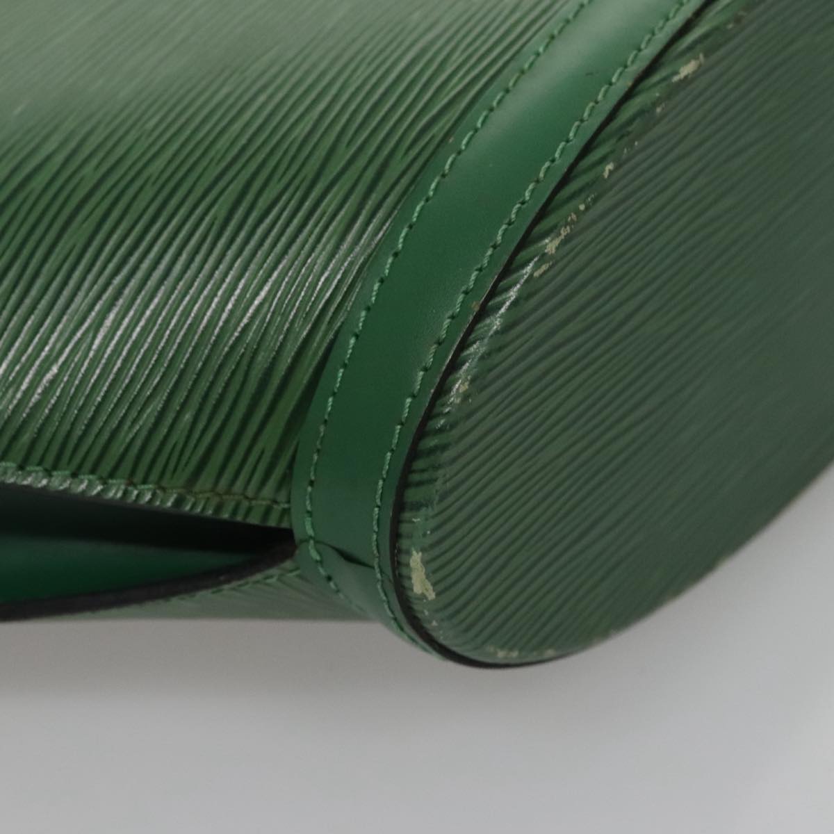 LOUIS VUITTON Epi Saint Jacques Poignees Long Bag Green M52334 LV Auth 105604