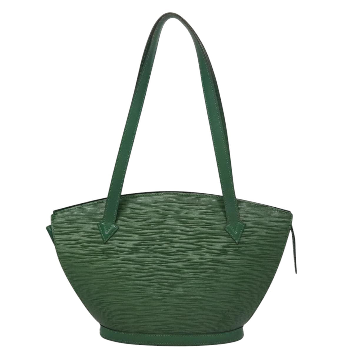 LOUIS VUITTON Epi Saint Jacques Poignees Long Bag Green M52334 LV Auth 105604
