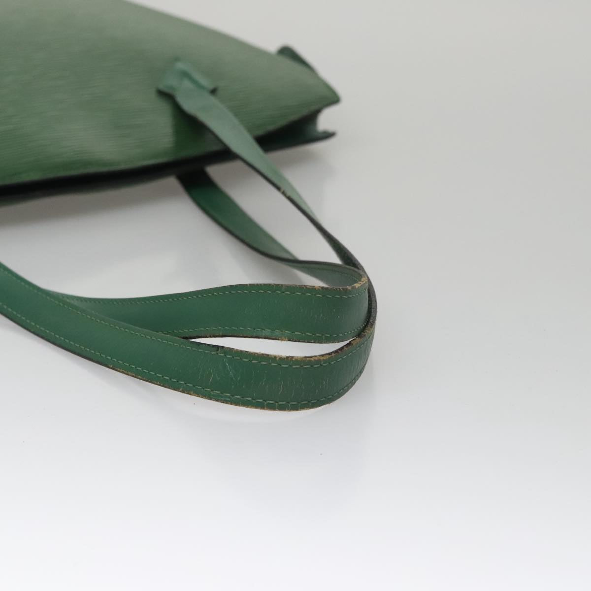 LOUIS VUITTON Epi Saint Jacques Poignees Long Bag Green M52334 LV Auth 105604