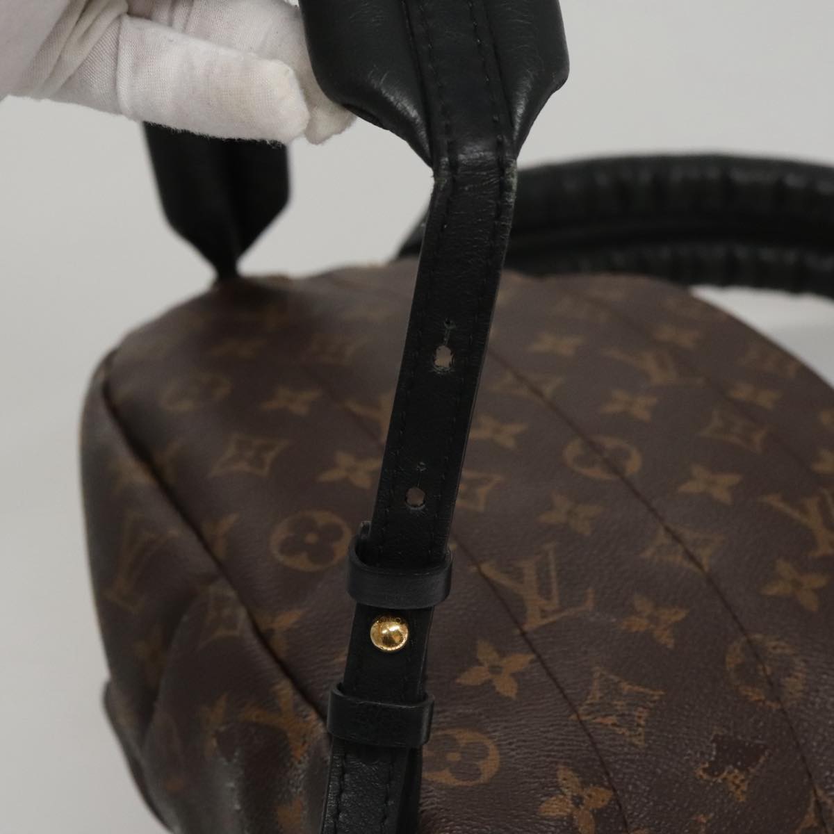 LOUIS VUITTON Monogram Palm Springs PM Backpack M41560 LV Auth 105635