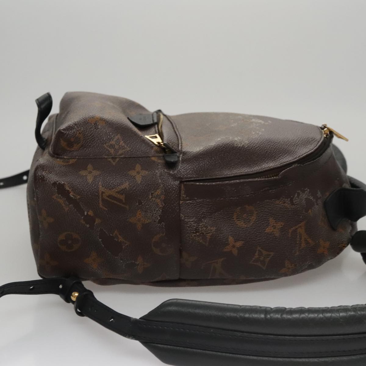 LOUIS VUITTON Monogram Palm Springs PM Backpack M41560 LV Auth 105635