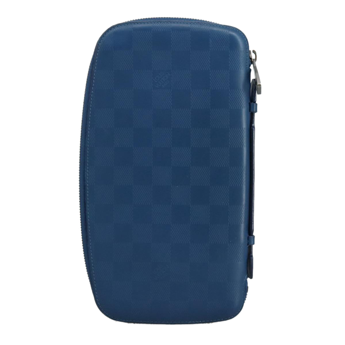 LOUIS VUITTON Damier Infini Organizer Atholl Bag Blue Neptune N41396 Auth 105673