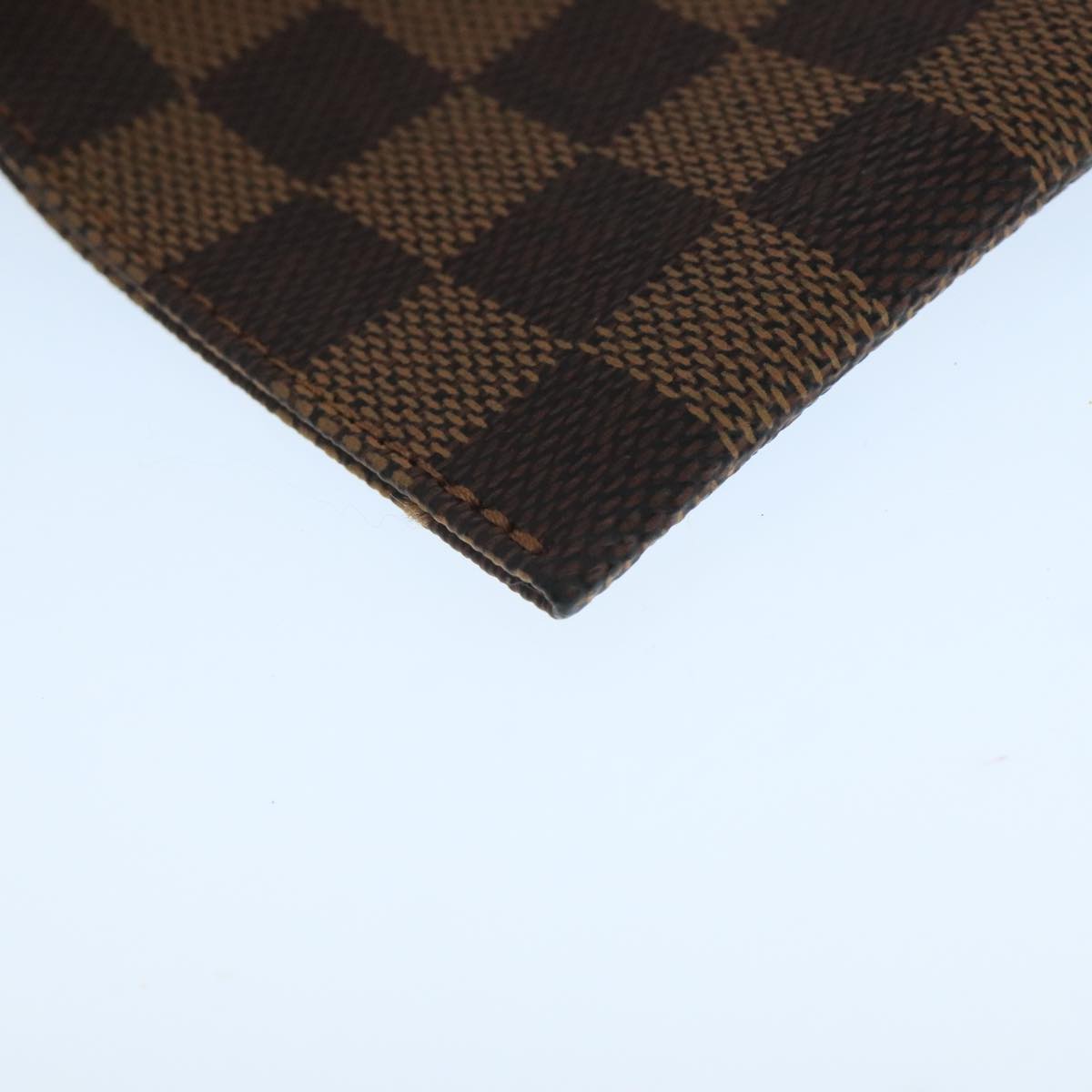 LOUIS VUITTON Damier Ebene Clifton Pouch N51149 LV Auth 105674