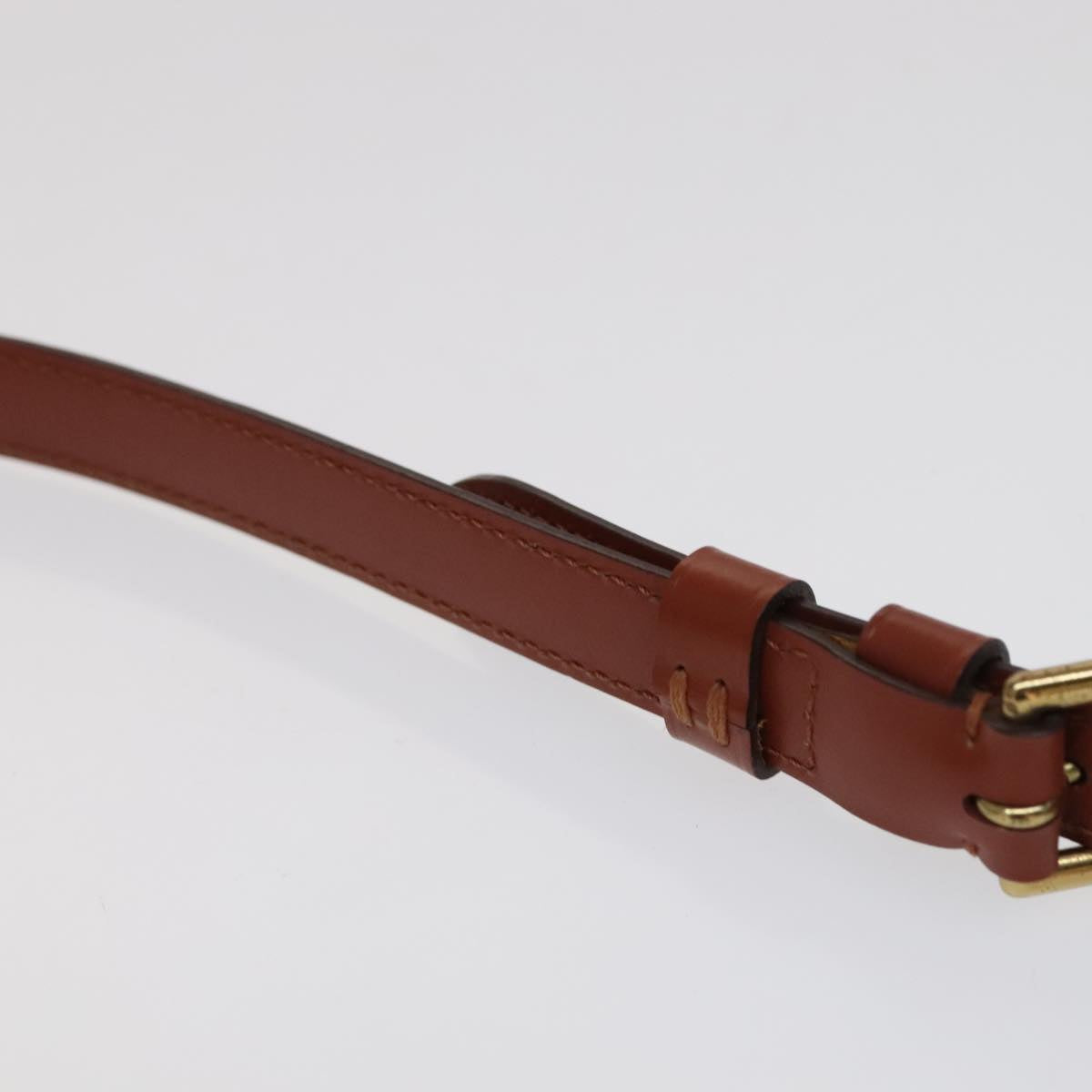 LOUIS VUITTON Epi Capuchin Shoulder Bag Brown M52343 LV Auth 105707