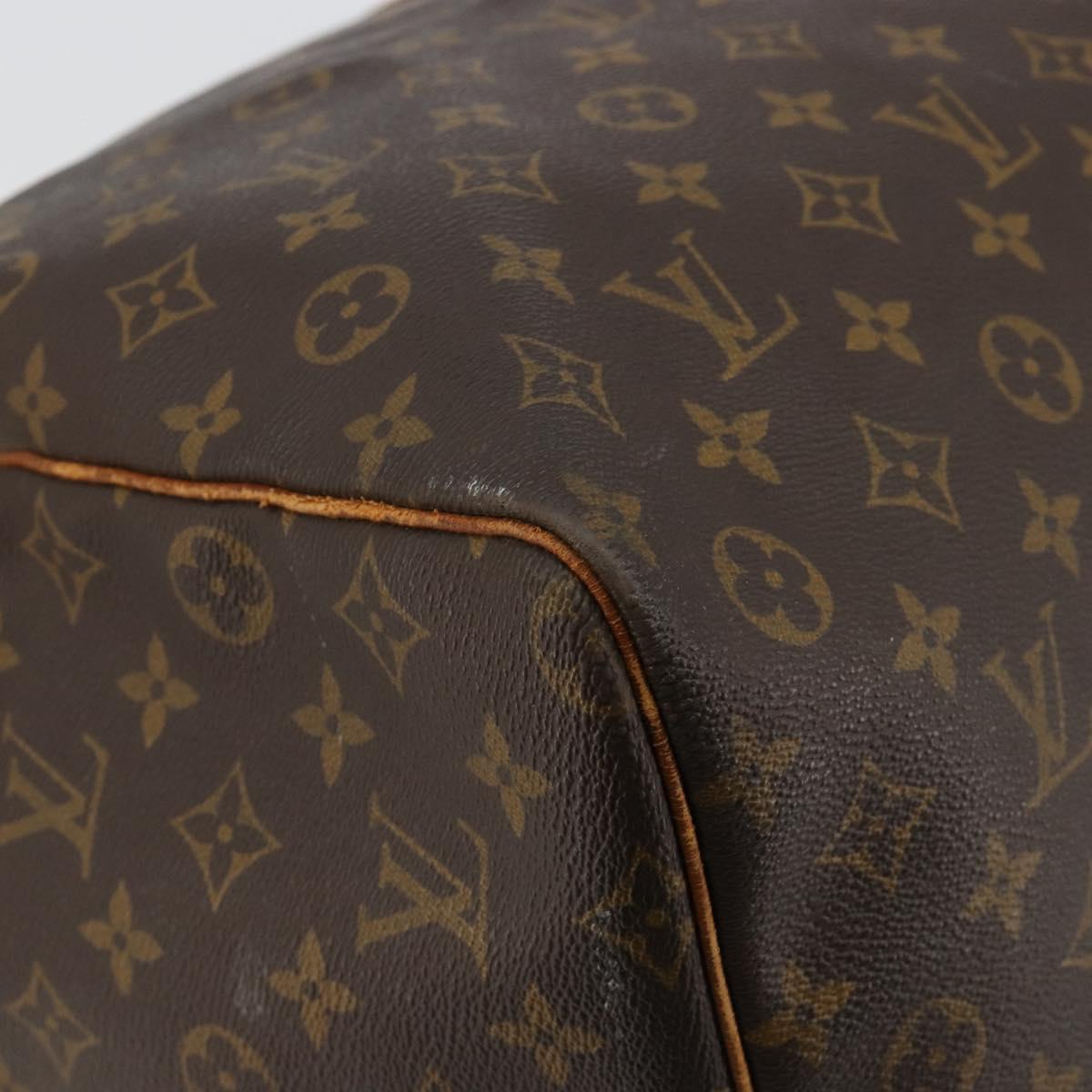 LOUIS VUITTON Monogram Keepall Bandouliere 60 Boston Bag M41412 LV Auth 105725