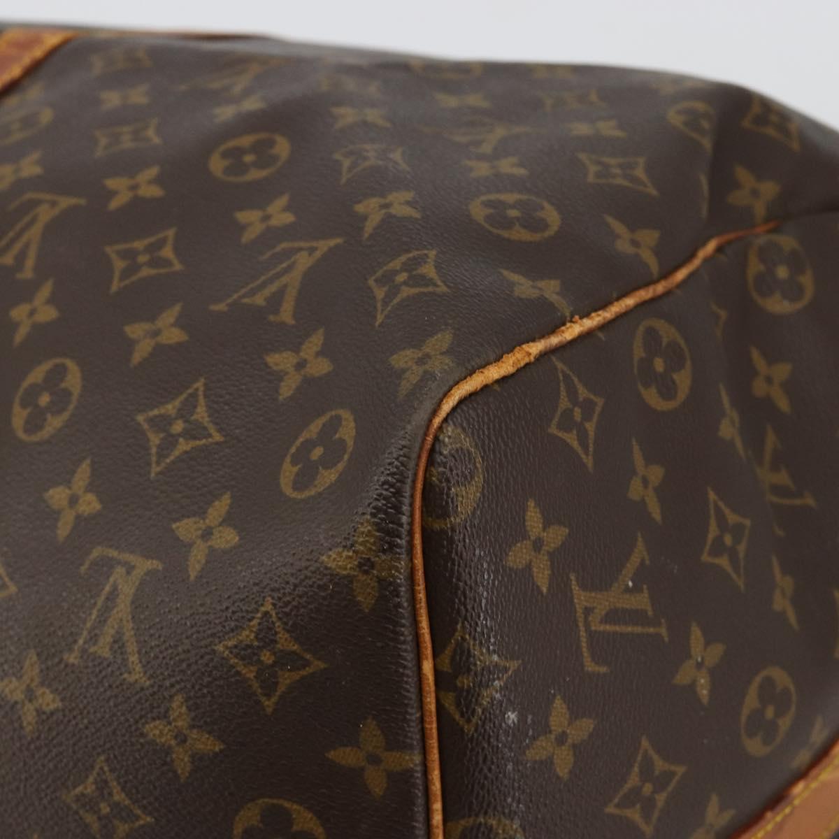 LOUIS VUITTON Monogram Keepall Bandouliere 60 Boston Bag M41412 LV Auth 105725