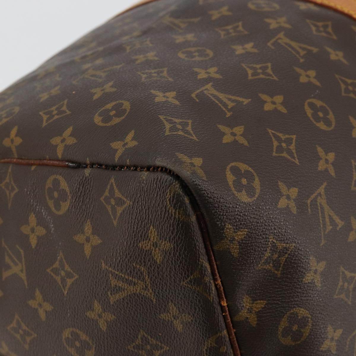 LOUIS VUITTON Monogram Keepall Bandouliere 60 Boston Bag M41412 LV Auth 105725