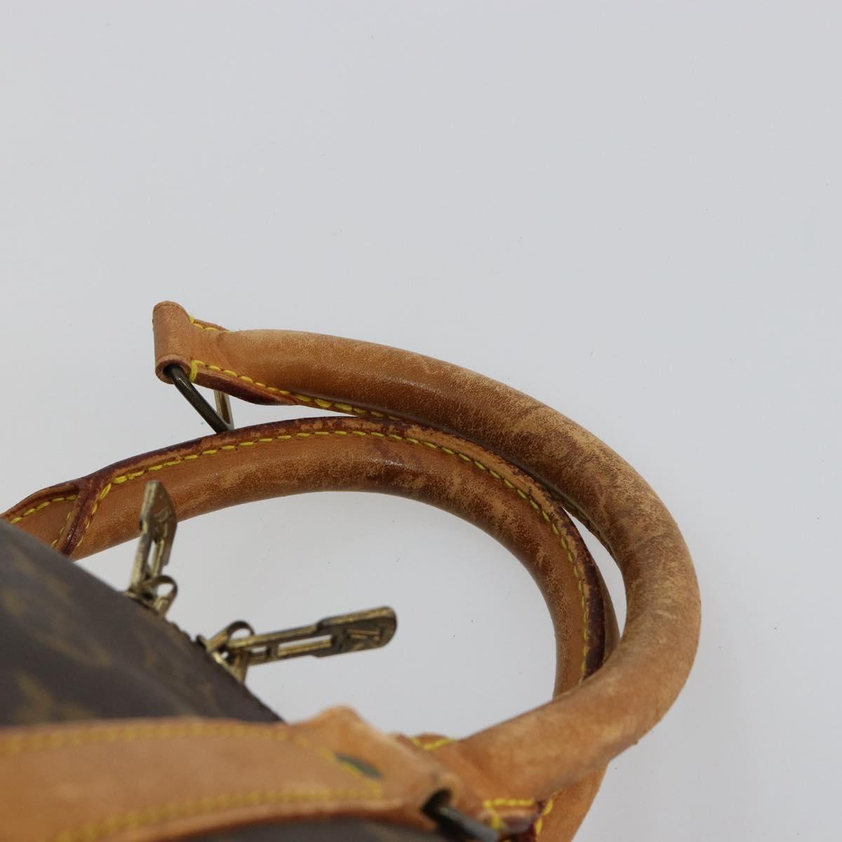 LOUIS VUITTON Monogram Keepall Bandouliere 60 Boston Bag M41412 LV Auth 105725