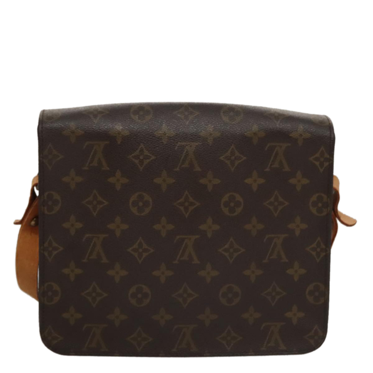 LOUIS VUITTON Monogram Cartouchiere GM Shoulder Bag M51252 LV Auth 105789