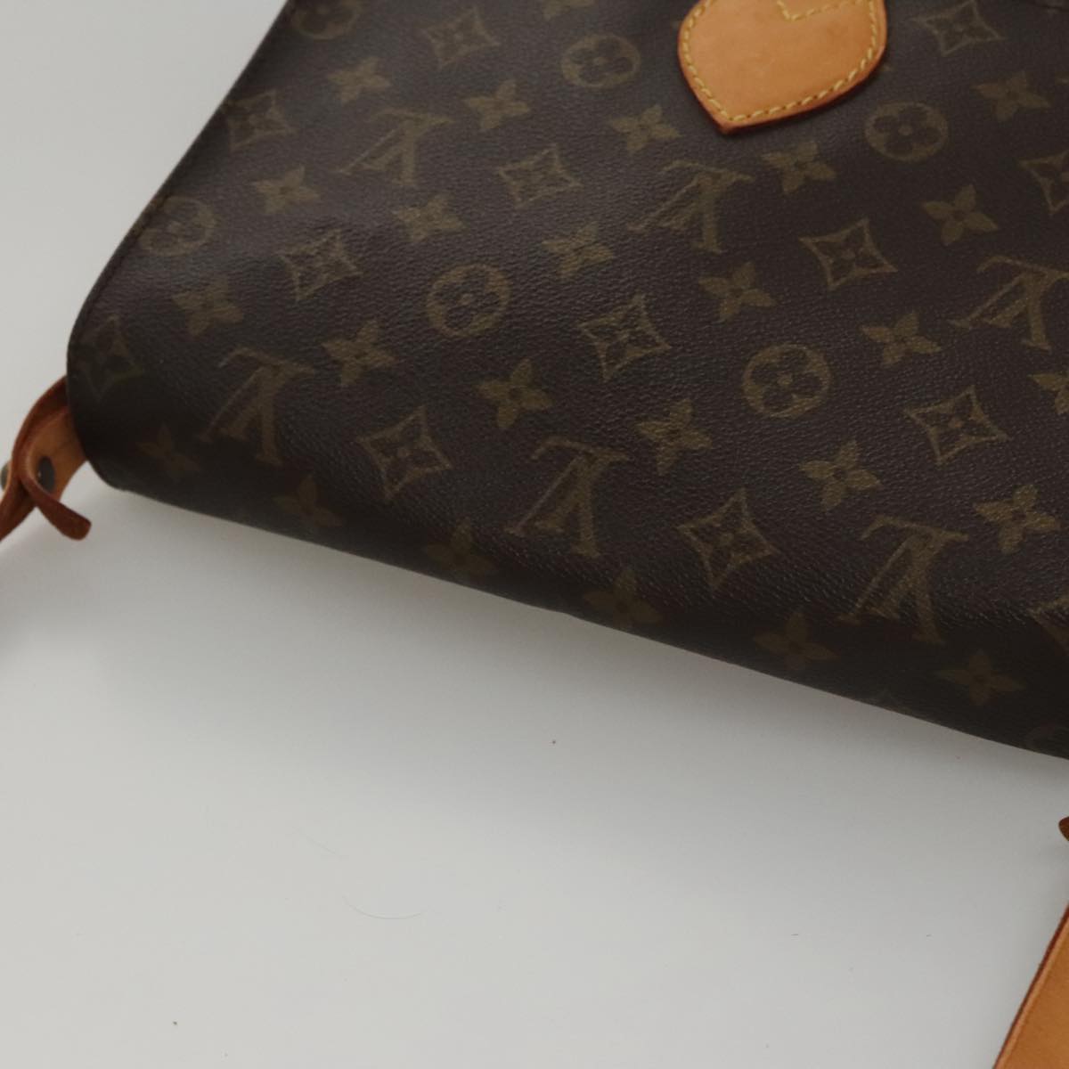 LOUIS VUITTON Monogram Cartouchiere GM Shoulder Bag M51252 LV Auth 105789