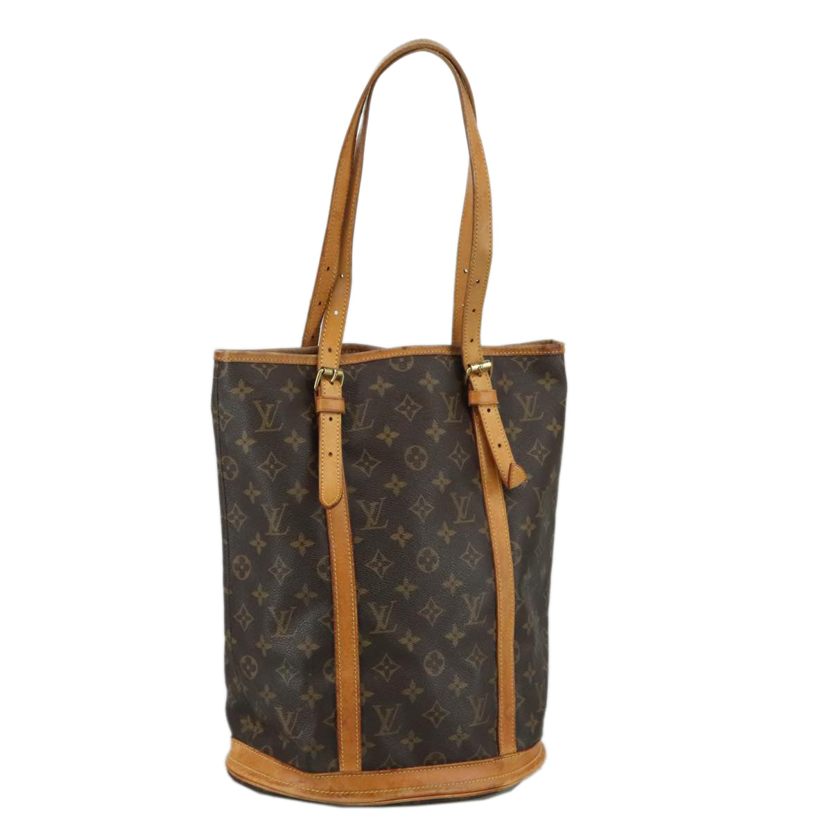 LOUIS VUITTON Monogram Bucket GM Shoulder Bag M42236 LV Auth 105824