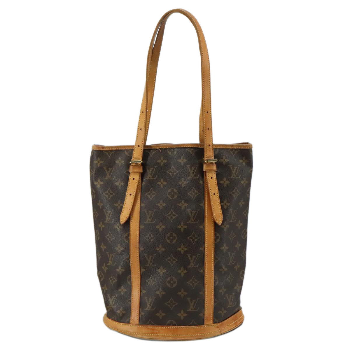 LOUIS VUITTON Monogram Bucket GM Shoulder Bag M42236 LV Auth 105824
