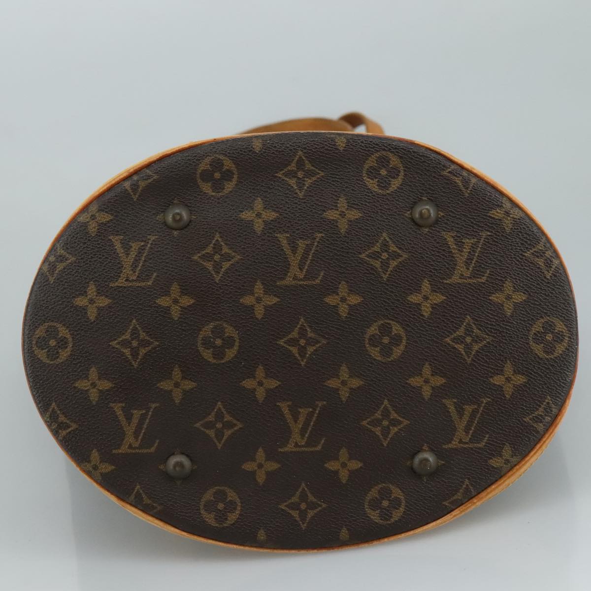 LOUIS VUITTON Monogram Bucket GM Shoulder Bag M42236 LV Auth 105824
