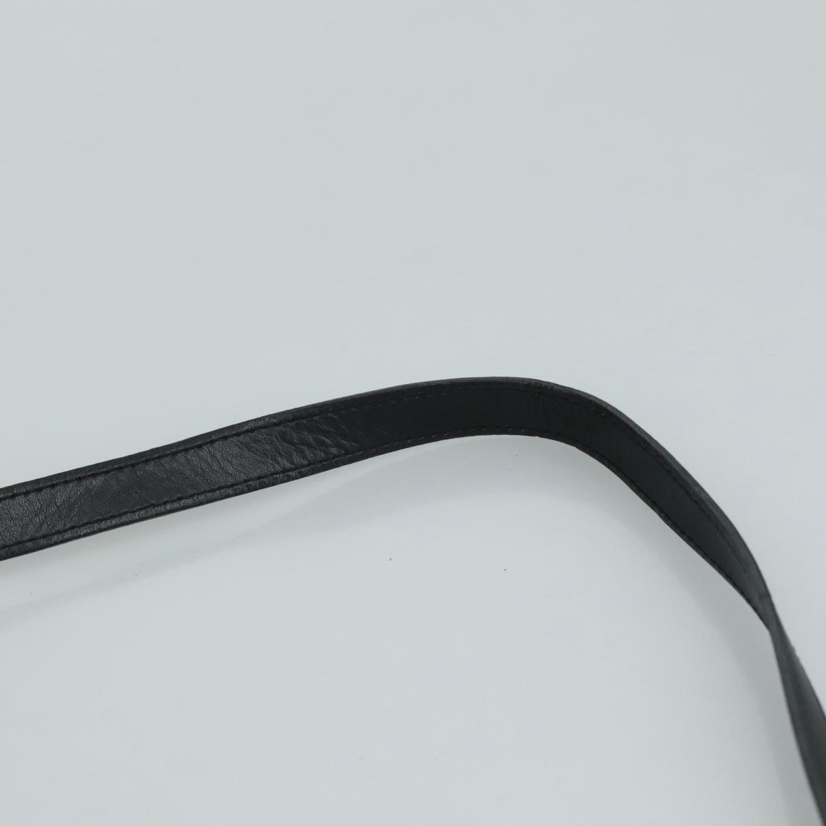 Salvatore Ferragamo Gancini Hand Bag Leather 2way Black Auth 105843