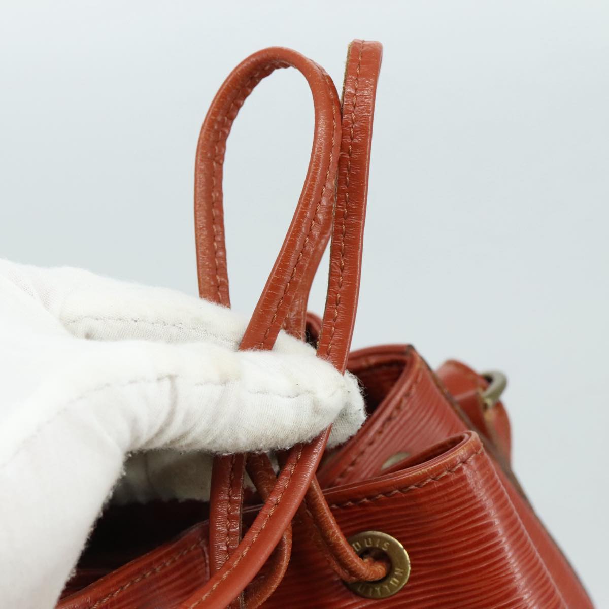 LOUIS VUITTON Epi Noe Shoulder Bag Brown M44028 LV Auth 105871