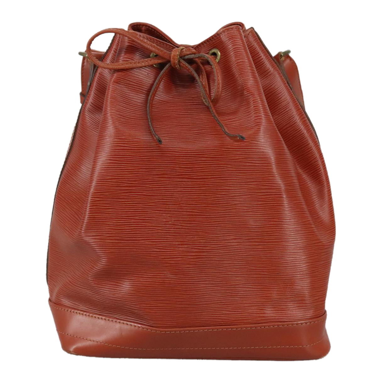 LOUIS VUITTON Epi Noe Shoulder Bag Brown M44028 LV Auth 105871
